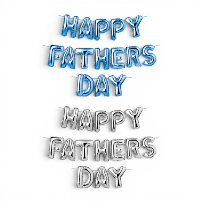 Wholesale Happy Father's Day Foil Balloon Banner | Wholesale Direct