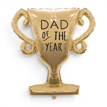 Wholesale Dad Trophy Foil Balloon 34" x 26" | Wholesale Direct Wholesale Dad Trophy Foil Balloon 34" x 26" | Wholesale Direct