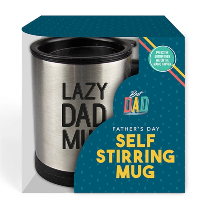 Wholesale Father's Day Self Stirring Mug | Wholesale Direct