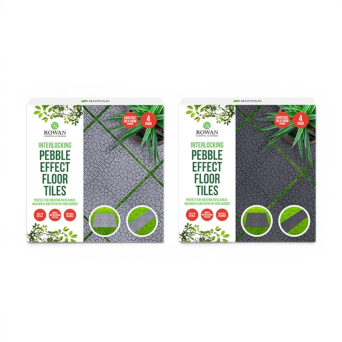 Wholesale Interlocking Pebble Effect Flooring 4pk | Wholesale Direct Wholesale Interlocking Pebble Effect Flooring 4pk | Wholesale Direct