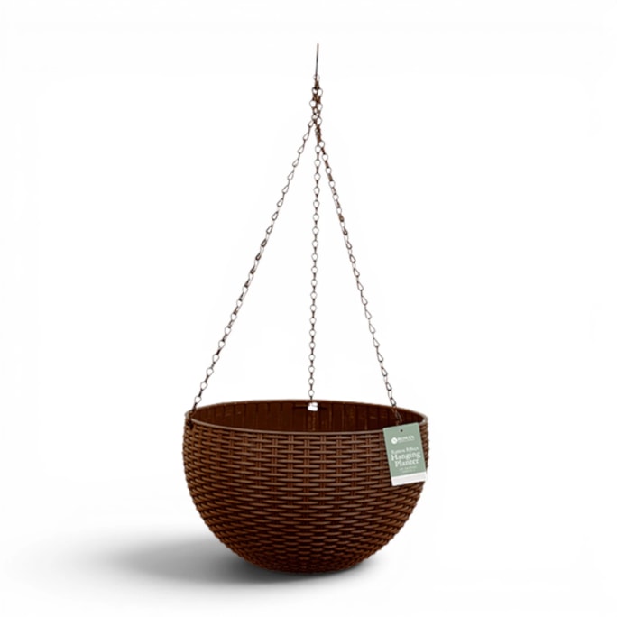 Wholesale Rattan Effect Hanging Basket | Wholesale Direct