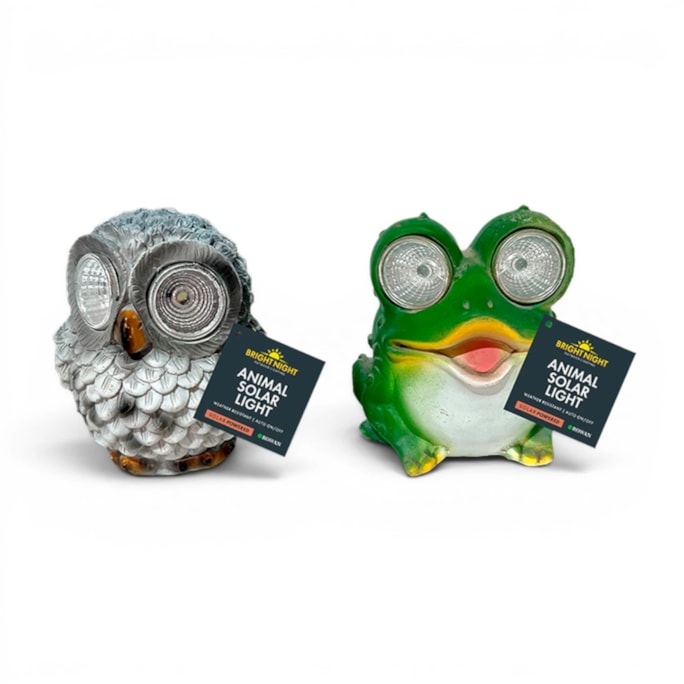 Wholesale Animal Solar Light 9.5cm CDU | Wholesale Direct