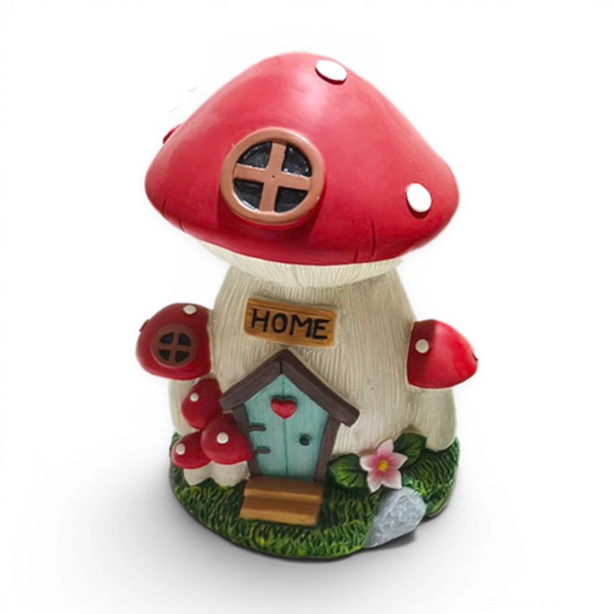 Wholesale Resin Mushroom House 17cm | Wholesale Direct