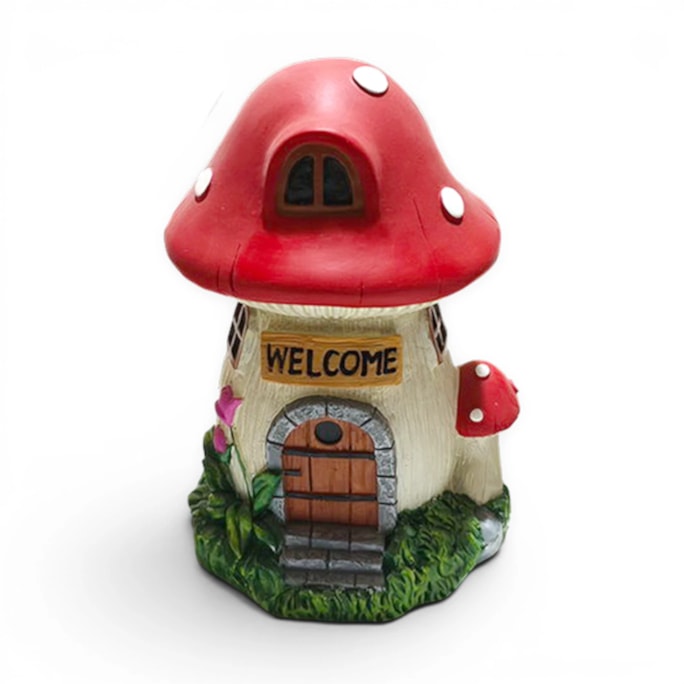 Wholesale Resin Mushroom House 17cm | Wholesale Direct