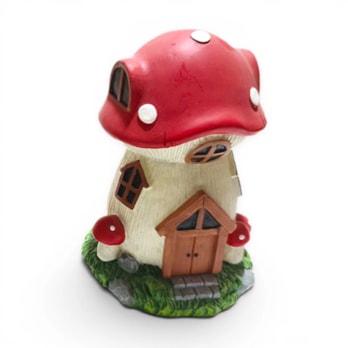 Wholesale Resin Mushroom House 17cm | Wholesale Direct