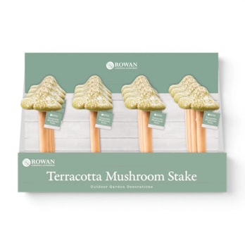 Wholesale Terracotta Mushroom Stake CDU | Wholesale Direct Wholesale Terracotta Mushroom Stake CDU | Wholesale Direct