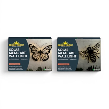 Wholesale Solar LED Metal Wall Art | Wholesale Direct