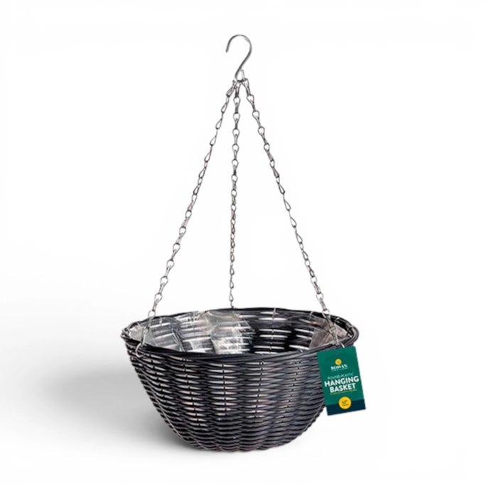 Wholesale Round Plastic Hanging Basket 30cm | Wholesale Direct
