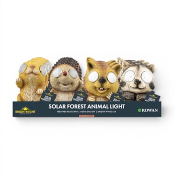 Wholesale Forest Animal Solar Light 11cm CDU | Wholesale Direct Wholesale Forest Animal Solar Light 11cm CDU | Wholesale Direct