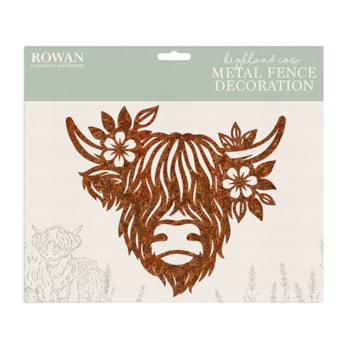 Wholesale Metal Highland Cow Fence Decoration | Wholesale Direct
