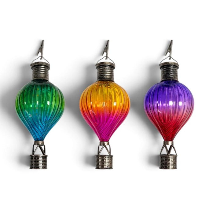 Wholesale Hot Air Balloon Clip Solar Light CDU | Wholesale Direct