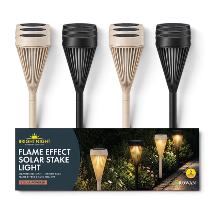 Wholesale Flame Effect Solar Stake Light 42cm CDU | Wholesale Direct Wholesale Flame Effect Solar Stake Light 42cm CDU | Wholesale Direct