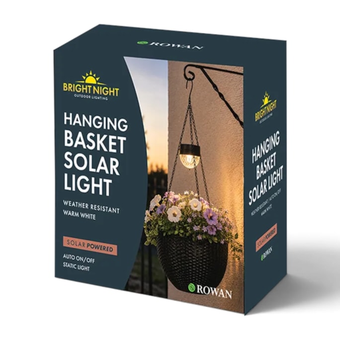 Wholesale Hanging Basket Solar Light | Wholesale Direct