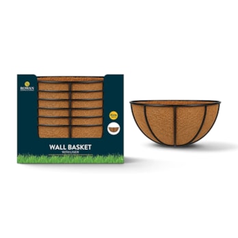 Wholesale Deluxe Wall Basket with Liner 41cm CDU | Wholesale Direct Wholesale Deluxe Wall Basket with Liner 41cm CDU | Wholesale Direct