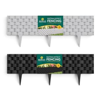 Wholesale Rattan Effect Fencing 4pk CDU | Wholesale Direct