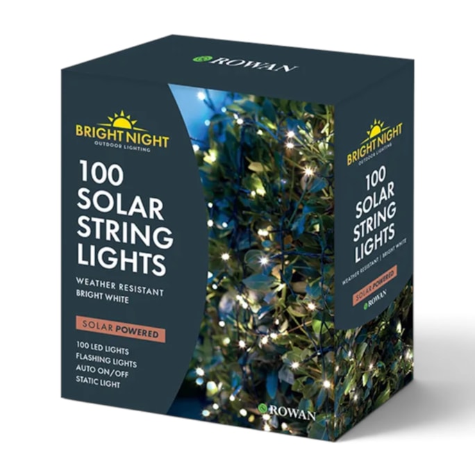 Wholesale 100 LED Solar String Lights Bright White CDU | Wholesale Direct Wholesale 100 LED Solar String Lights Bright White CDU | Wholesale Direct