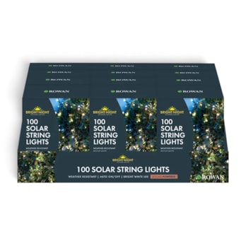 Wholesale 100 LED Solar String Lights Bright White CDU | Wholesale Direct Wholesale 100 LED Solar String Lights Bright White CDU | Wholesale Direct
