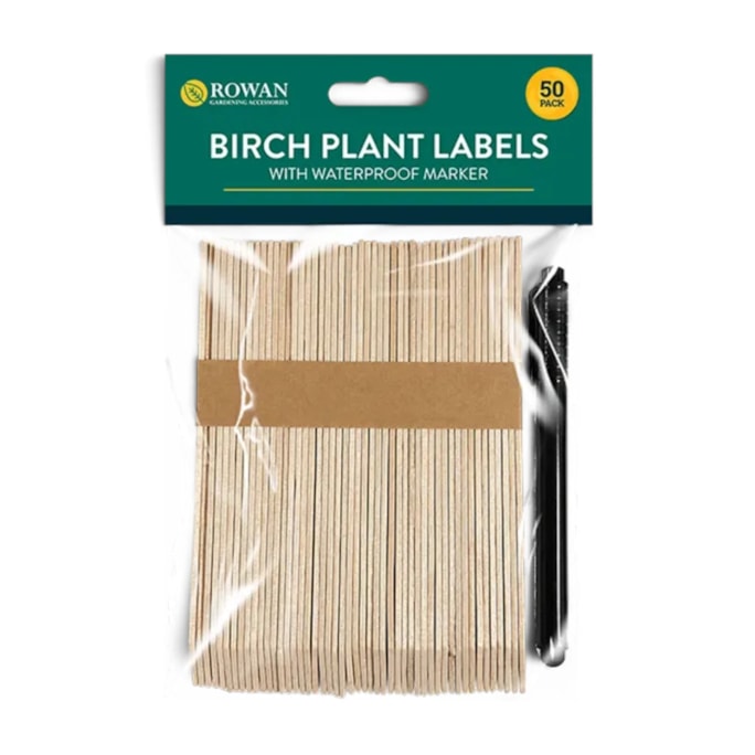 Wholesale Birch Plant Labels 50pk | Wholesale Direct