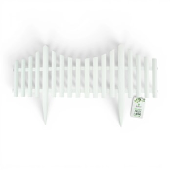 Wholesale White Plastic Picket Fencing | Wholesale Direct