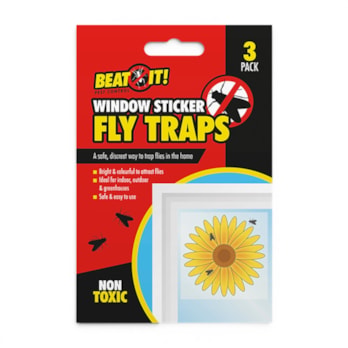 Wholesale Window Sticker Fly Traps 3pk | Wholesale Direct