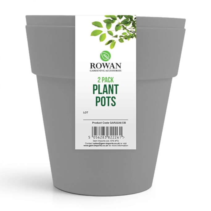 Wholesale Plant Pots 15cm 2pk | Wholesale Direct