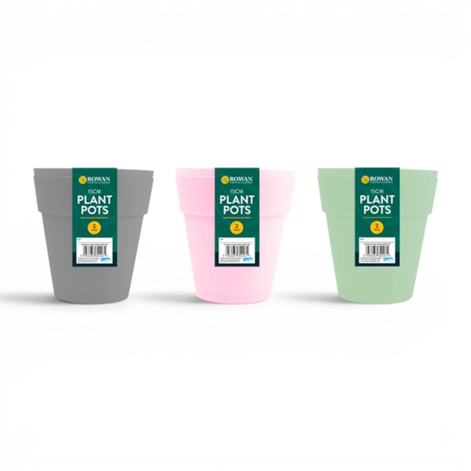 Wholesale Plant Pots 15cm 2pk | Wholesale Direct Wholesale Plant Pots 15cm 2pk | Wholesale Direct