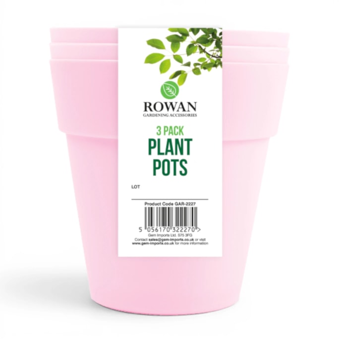 Wholesale Plant Pots 13cm 3pk | Wholesale Direct Wholesale Plant Pots 13cm 3pk | Wholesale Direct
