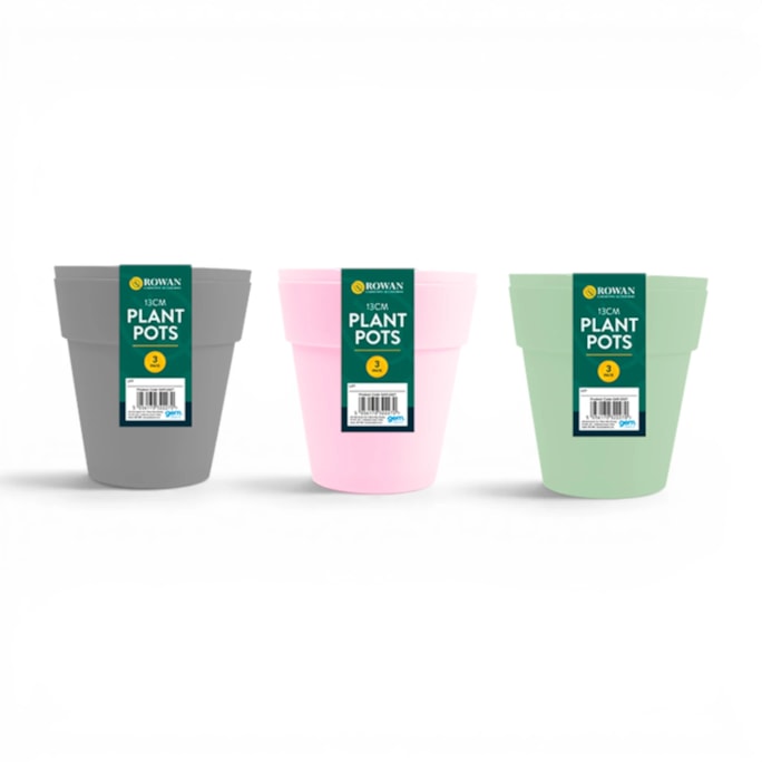 Wholesale Plant Pots 13cm 3pk | Wholesale Direct Wholesale Plant Pots 13cm 3pk | Wholesale Direct