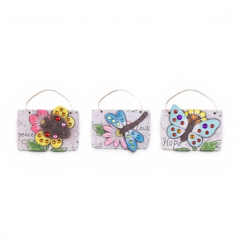 Wholesale Hanging Garden Cement Plaque CDU | Wholesale Direct