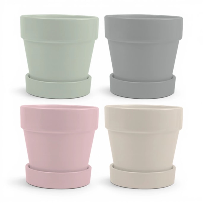 Wholesale Ceramic Plant Pot & Saucer | Wholesale Direct