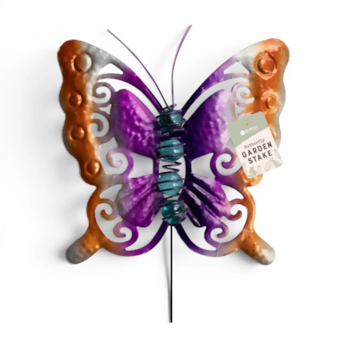 Wholesale Glass Bead Butterfly Garden Stake | Wholesale Direct Wholesale Glass Bead Butterfly Garden Stake | Wholesale Direct
