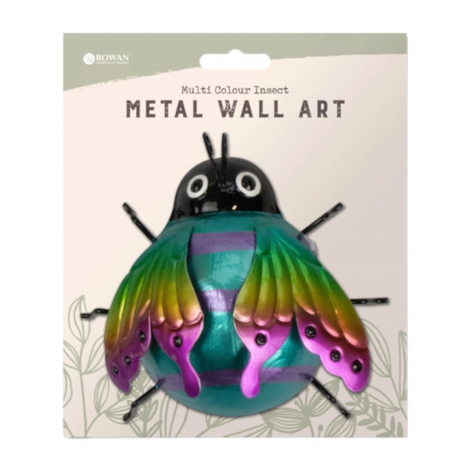 Wholesale Multi Colour Insect Metal Wall Decoration | Wholesale Direct Wholesale Multi Colour Insect Metal Wall Decoration | Wholesale Direct