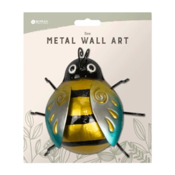 Wholesale Metallic Bee Metal Wall Decoration | Wholesale Direct