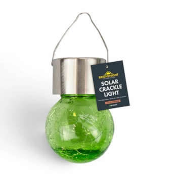 Wholesale Solar Coloured Glass Crackle Ball Light CDU | Wholesale Direct