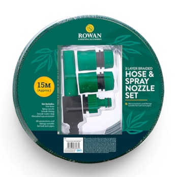 Wholesale 15m Hose and Nozzle Spray Set | Wholesale Direct