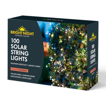 Wholesale 100 LED Solar String Lights Bright White | Wholesale Direct
