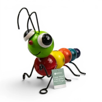 Wholesale Large Metal Caterpillar Wall Hanger | Wholesale Direct Wholesale Large Metal Caterpillar Wall Hanger | Wholesale Direct