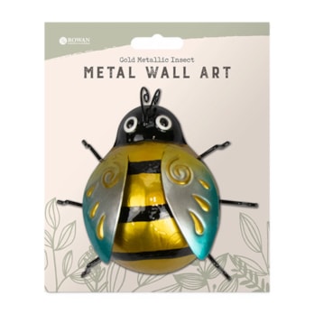 Wholesale Metallic Insect Metal Wall Decoration - Gold | Wholesale Direct Wholesale Metallic Insect Metal Wall Decoration - Gold | Wholesale Direct