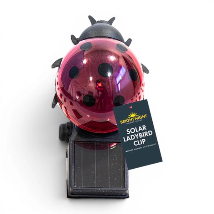Wholesale Solar Powered Ladybird Clip | Wholesale Direct