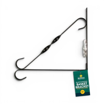 Wholesale 10" Black Hanging Basket Bracket | Wholesale Direct