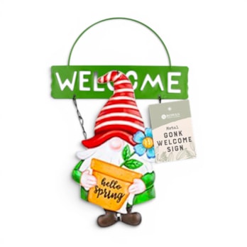 Wholesale Gonk Metal Welcome Sign | Wholesale Direct