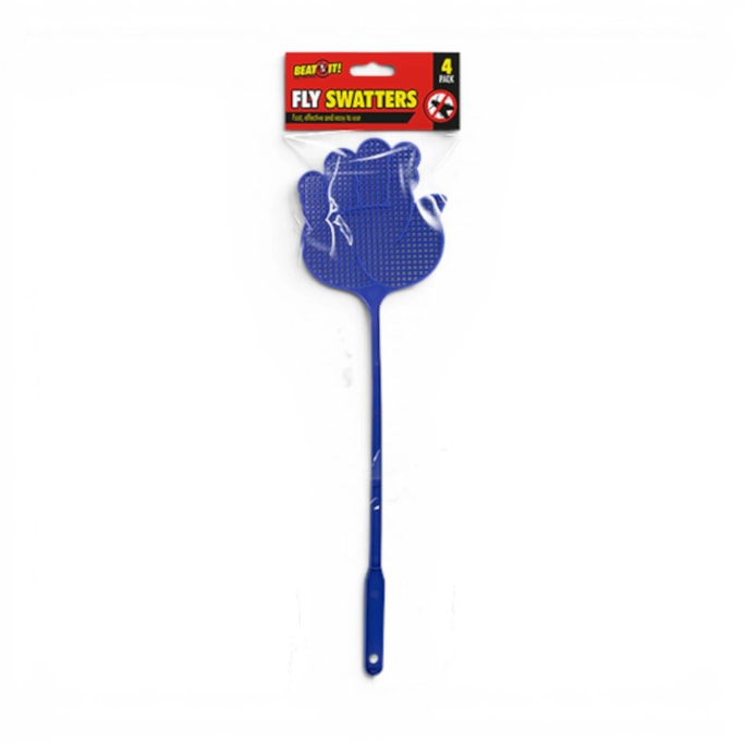 Wholesale Fly Swatters 4pk | Wholesale Direct Wholesale Fly Swatters 4pk | Wholesale Direct
