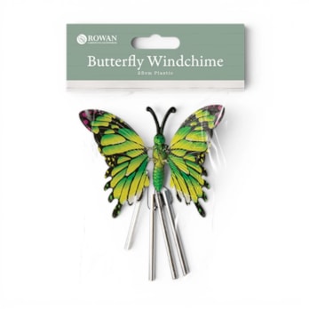 Wholesale Plastic Butterfly Windchime 25cm | Wholesale Direct