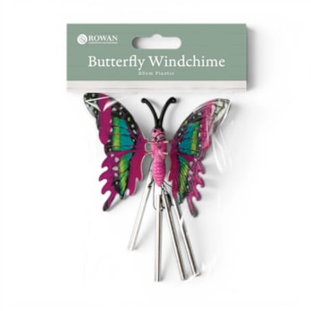 Wholesale Plastic Butterfly Windchime 25cm | Wholesale Direct