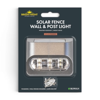 Wholesale Solar Powered Fence Wall and Post Light | Wholesale Direct Wholesale Solar Powered Fence Wall and Post Light | Wholesale Direct
