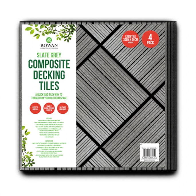 Wholesale Composite Decking Tiles 4pk | Wholesale Direct