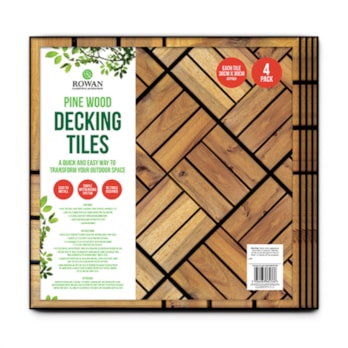 Wholesale Pine Decking Tiles 4pk | Wholesale Direct