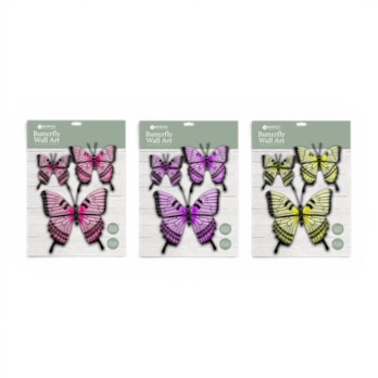 Wholesale Butterfly Wall Decorations 3pk | Wholesale Direct
