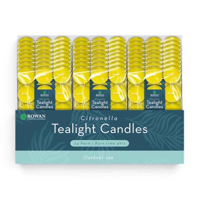 Wholesale Citronella Tealights 24pk CDU | Wholesale Direct