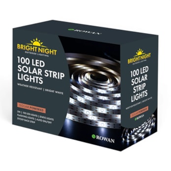 Wholesale Solar LED Bright White Strip Lights 5M | Wholesale Direct